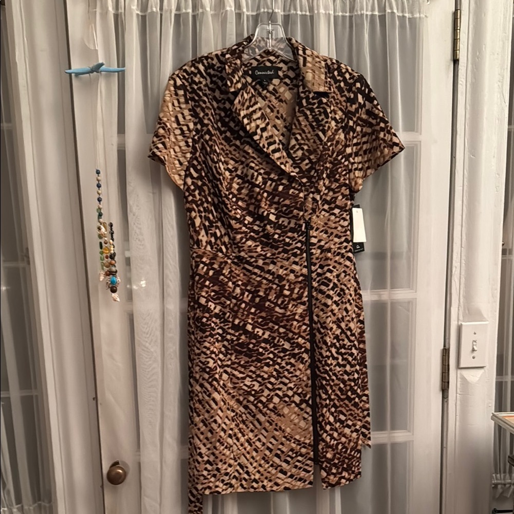 Casual Corner Animal Print Dress